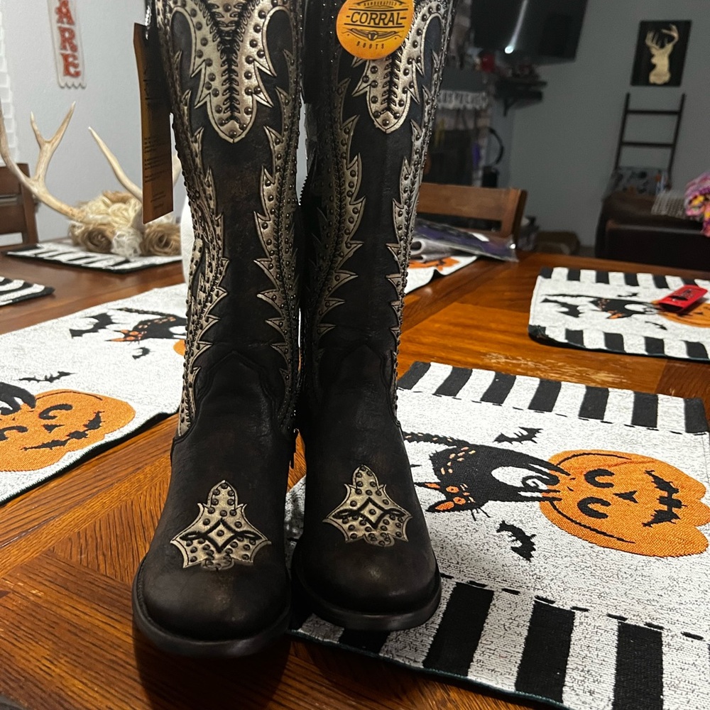 Corral 7 1/2 cowboy boots - Picture 5 of 6